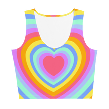 Load image into Gallery viewer, Love Bullseye Crop Top