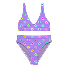 Load image into Gallery viewer, Lavender Daisy Dukes (bikini set)