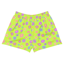 Load image into Gallery viewer, Juliet Athletic Short Shorts (in neon green)