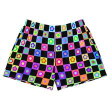 Load image into Gallery viewer, Disco Flowers (Athletic Shorts)