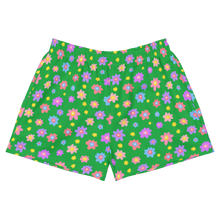 Load image into Gallery viewer, Juliet Athletic Short Shorts (in retro green)