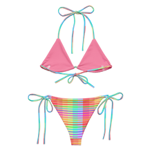 Load image into Gallery viewer, Rainbow Illusion bikini set
