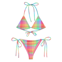 Load image into Gallery viewer, Rainbow Illusion bikini set
