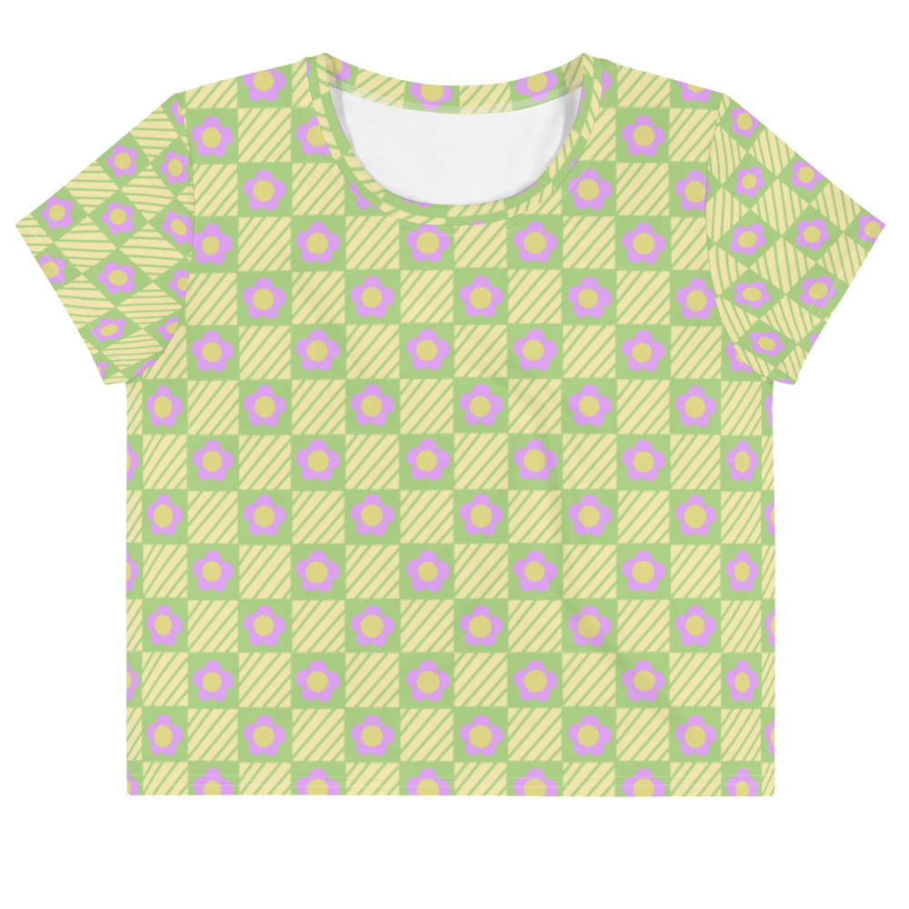 Mossy Meadows Crop Tee