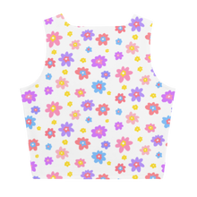 Load image into Gallery viewer, Juliet Crop Top (in white)
