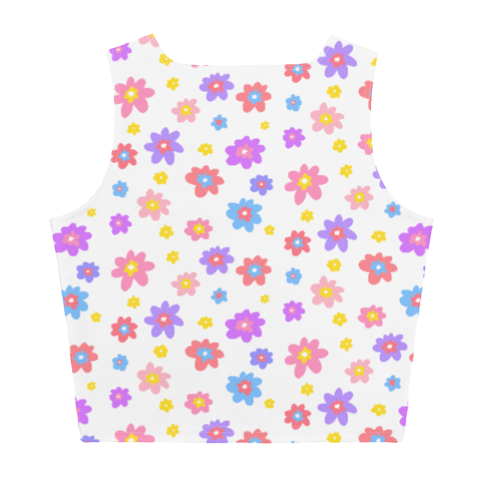 Juliet Crop Top (in white)