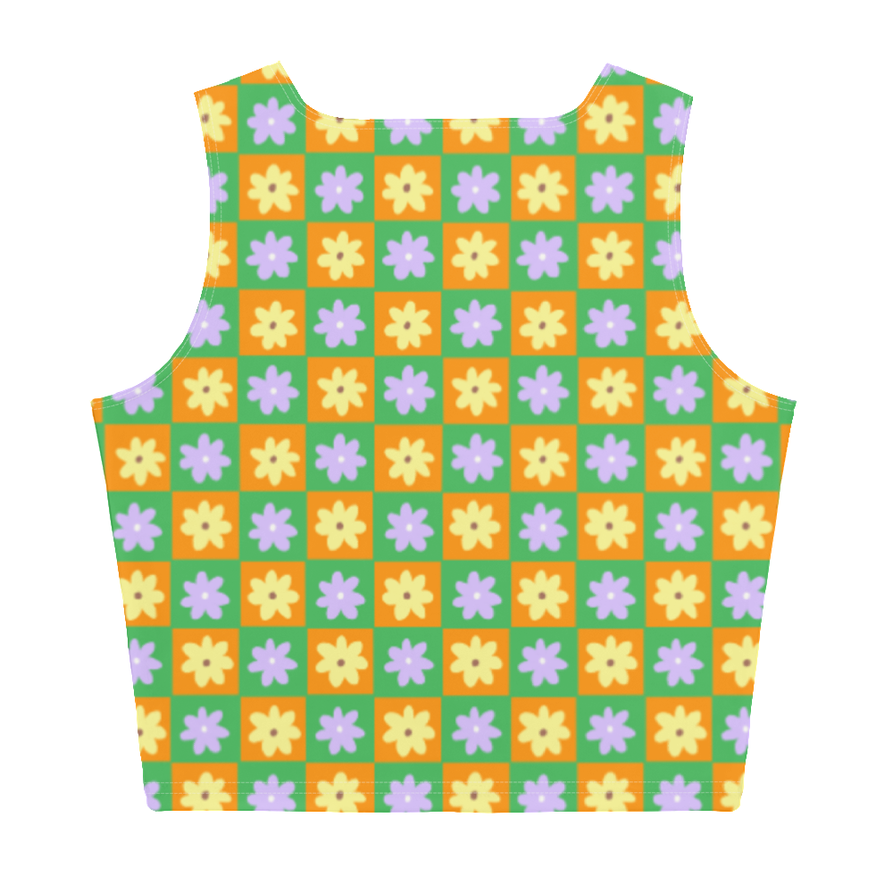Flowery Spring Days Crop Top