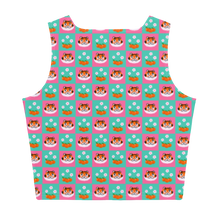 Load image into Gallery viewer, Spring Tiger Crop Top
