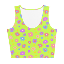 Load image into Gallery viewer, Juliet Crop Top (in neon green)
