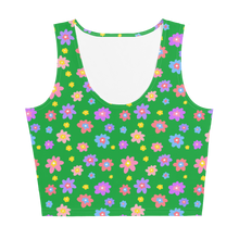 Load image into Gallery viewer, Juliet (in retro green) Crop Top

