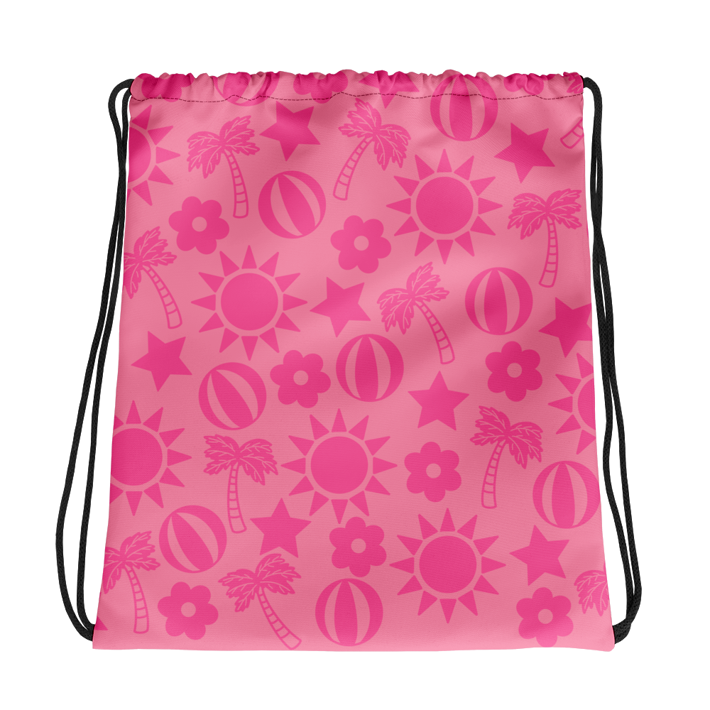 Beach, Bits and Bobs bag (pink)