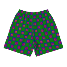 Load image into Gallery viewer, Checkered Smileys long shorts
