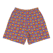 Load image into Gallery viewer, Apple of My Eye (blue) Long Shorts

