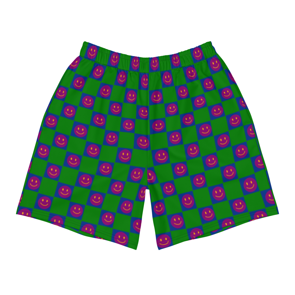 Checkered Smileys long shorts