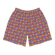 Load image into Gallery viewer, Apple of My Eye (blue) Long Shorts
