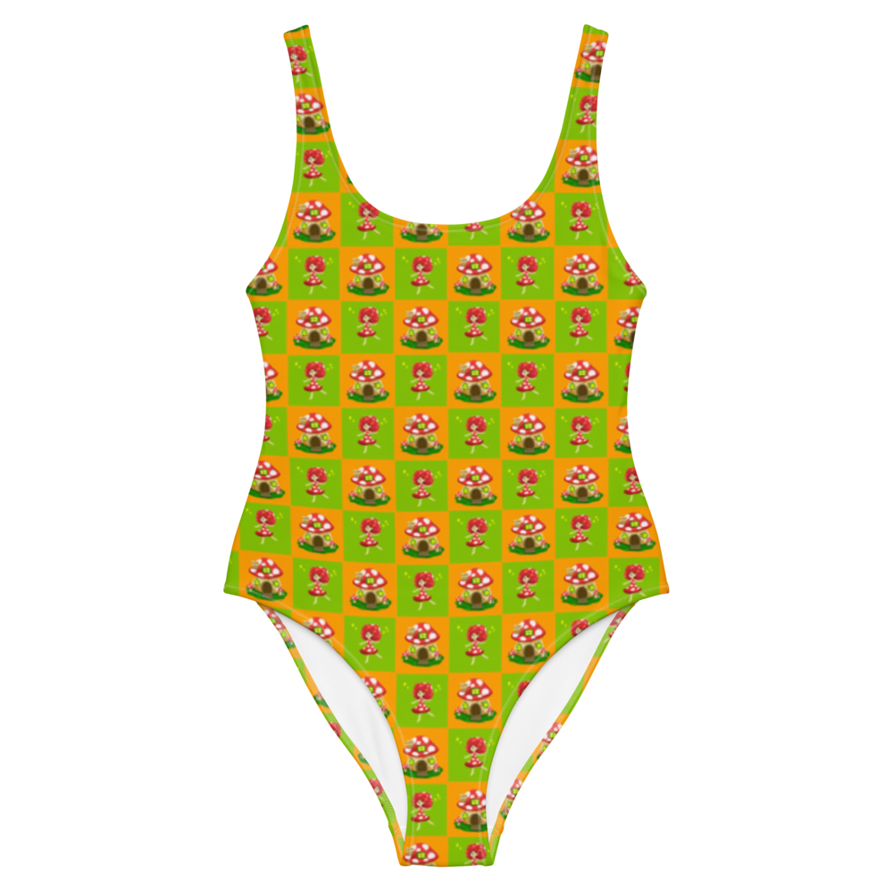 Mushroom Town (orange&green)