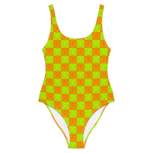 Load image into Gallery viewer, Neon Checkered Smileys
