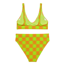 Load image into Gallery viewer, Neon Checkered Smileys
