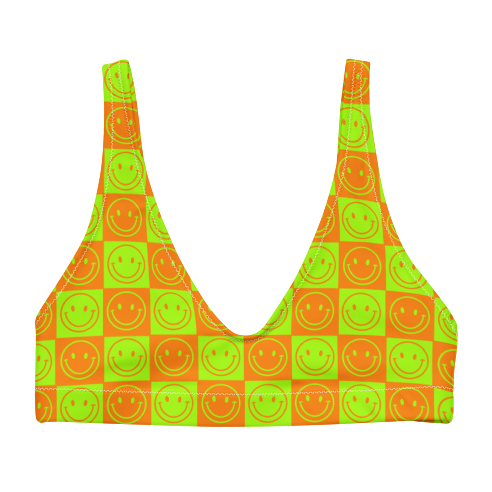 Neon Checkered Smileys
