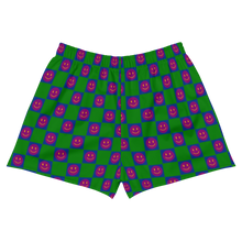 Load image into Gallery viewer, Checkered Smileys (athletic shorts)
