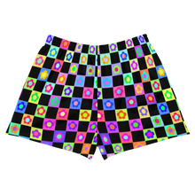 Load image into Gallery viewer, Disco Flowers (Athletic Shorts)
