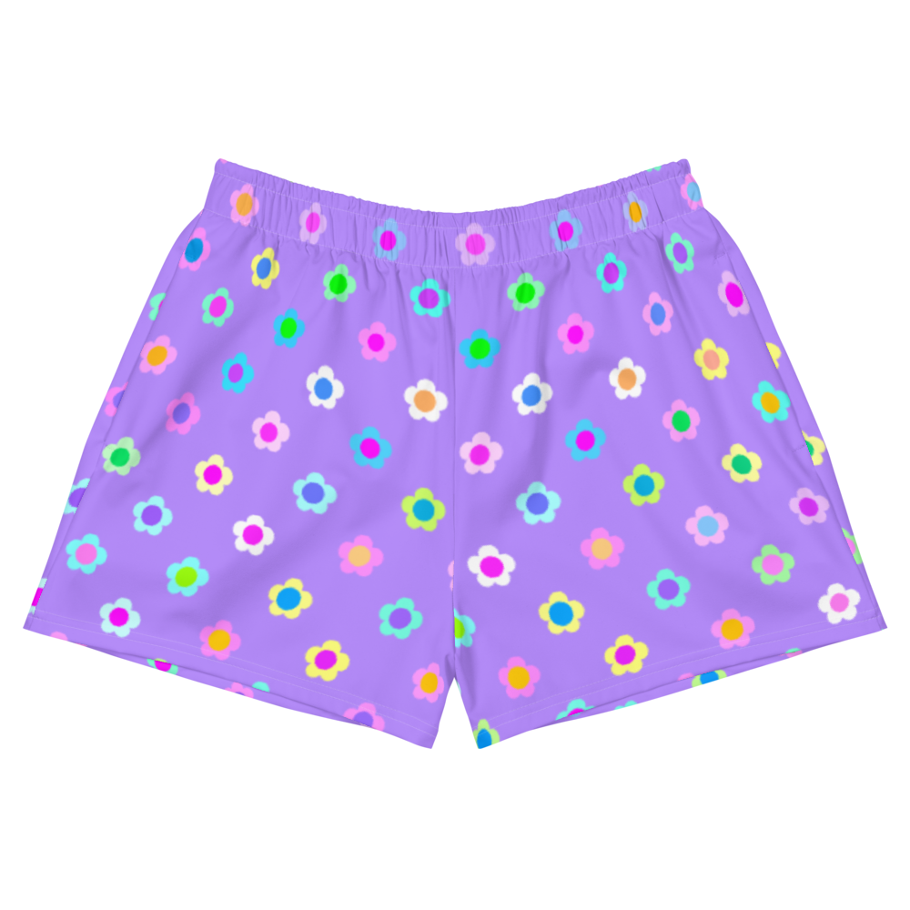 Lavender Daisy Dukes (athletic shorts)