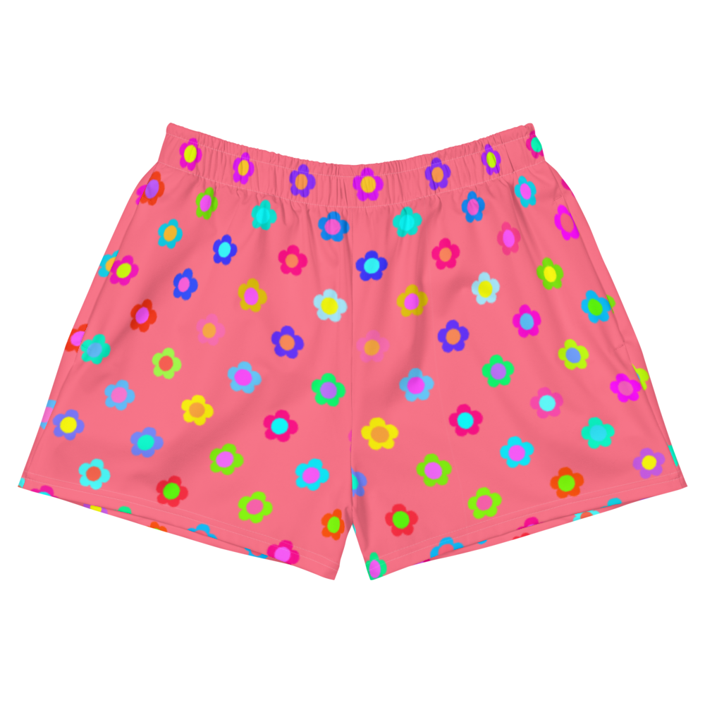Pink Daisy Dukes (athletic shorts)
