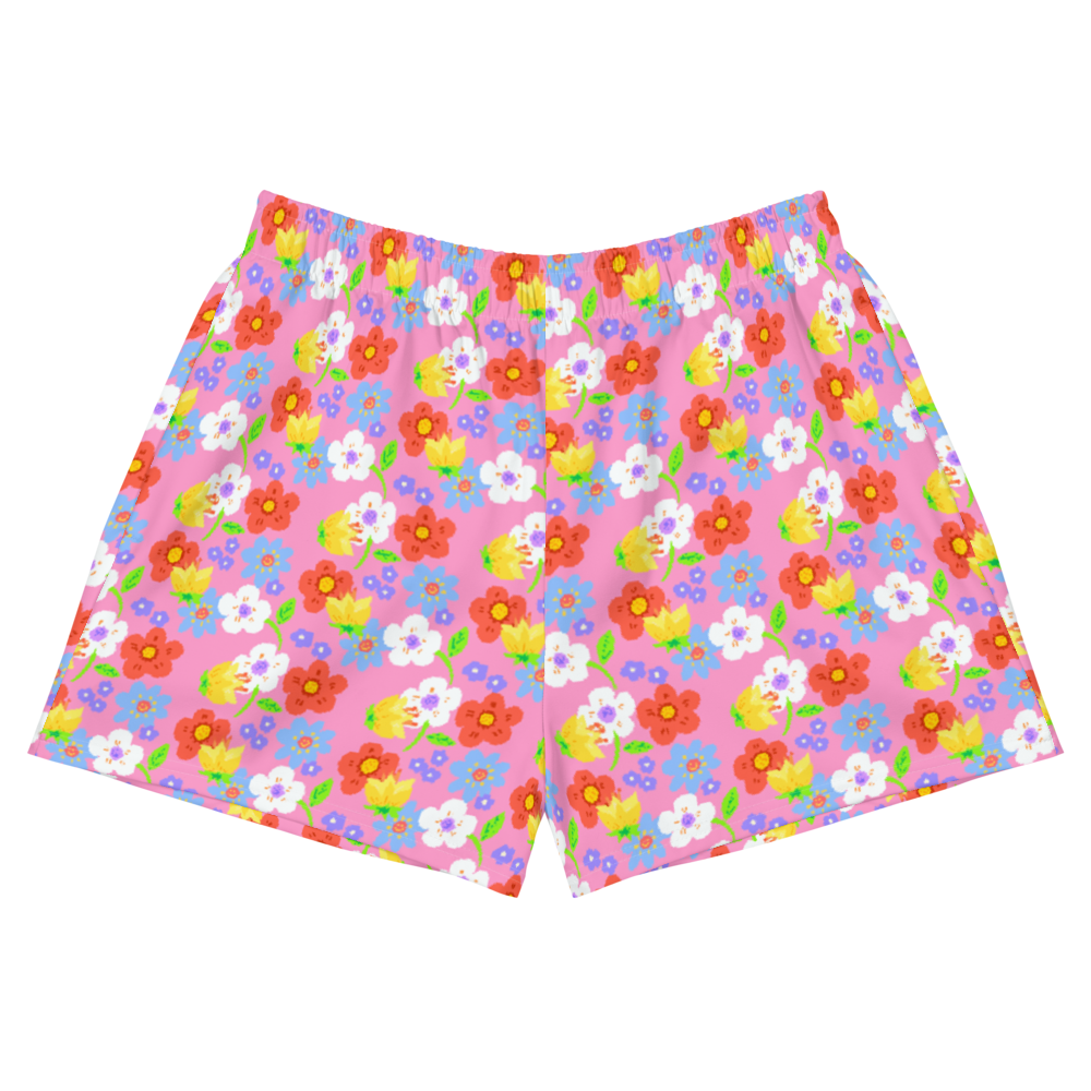 Flower O'Clock (athletic shorts)