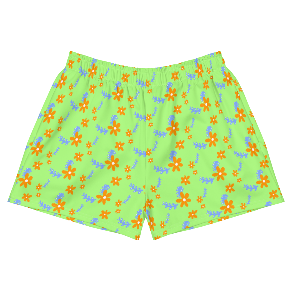 Neon Garden Confetti (athletic shorts)