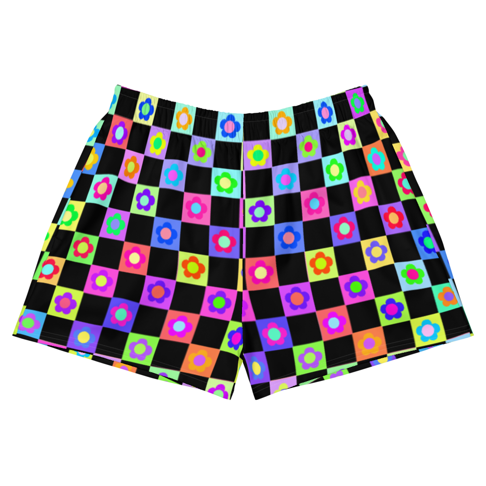 Disco Flowers (Athletic Shorts)