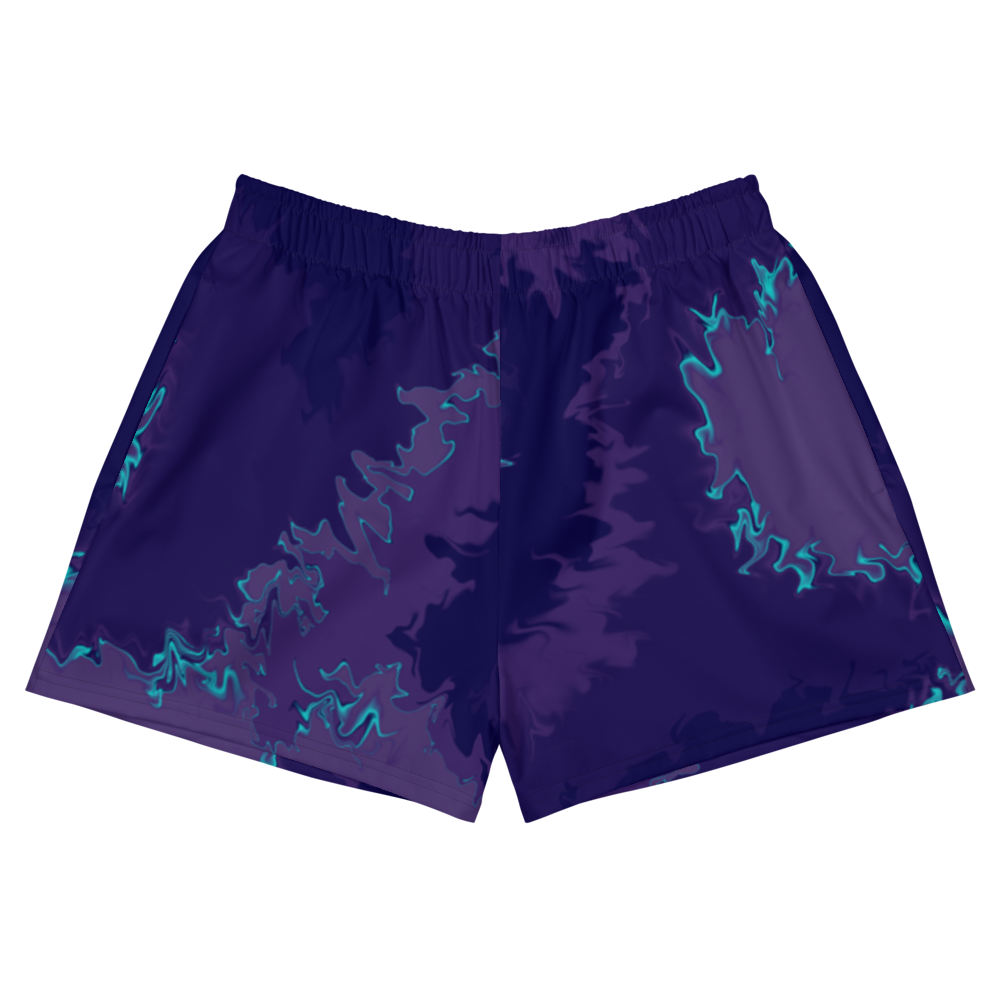 Violet Marble (Athletic Shorts)