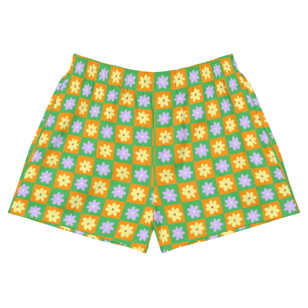 Flowery Spring Days Short Shorts