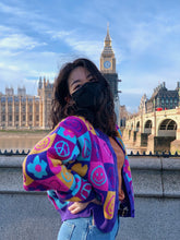 Load image into Gallery viewer, Patchwork of Happiness Cardigan
