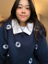 Load image into Gallery viewer, Flower Academia Sweater
